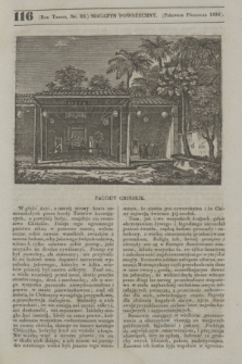 Magazyn Powszechny. R.3, [nr] 116 (pierwsze półrocze 1836) = nr 12