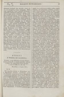Magazyn Powszechny. R.4, [Poczet Nowy 1], № 5 (pierwsze półrocze 1837)