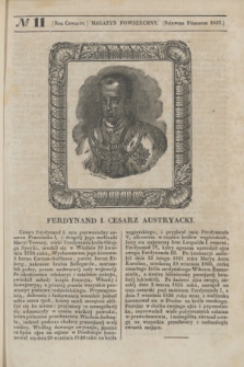 Magazyn Powszechny. R.4, [Poczet Nowy 1], № 11 (pierwsze półrocze 1837)