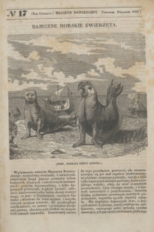 Magazyn Powszechny. R.4, [Poczet Nowy 1], № 17 (pierwsze półrocze 1837)