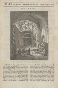 Magazyn Powszechny. R.4, [Poczet Nowy 1], № 41 (drugie półrocze 1837)