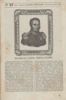 Magazyn Powszechny. R.4, [Poczet Nowy 1], № 47 (drugie półrocze 1837)