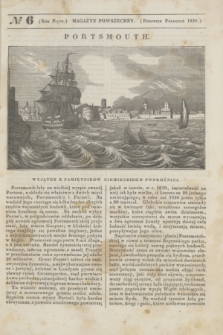 Magazyn Powszechny. R.5, [Poczet Nowy 2], № 6 (pierwsze półrocze 1838)