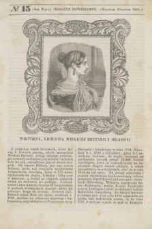 Magazyn Powszechny. R.5, [Poczet Nowy 2], № 15 (pierwsze półrocze 1838)