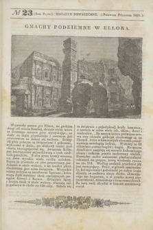 Magazyn Powszechny. R.5, [Poczet Nowy 2], № 23 (pierwsze półrocze 1838)