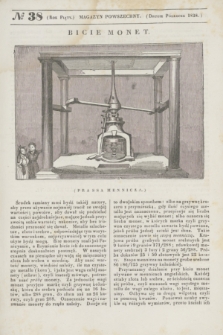 Magazyn Powszechny. R.5, [Poczet Nowy 2], № 38 (drugie półrocze 1838)