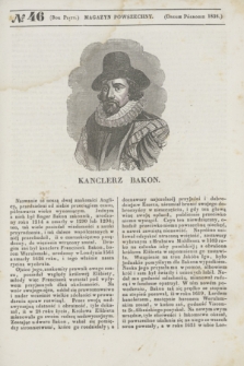 Magazyn Powszechny. R.5, [Poczet Nowy 2], № 46 (drugie półrocze 1838)