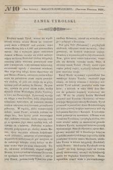 Magazyn Powszechny. R.6, [Poczet Nowy 3], № 10 (pierwsze półrocze 1839) + wkładka