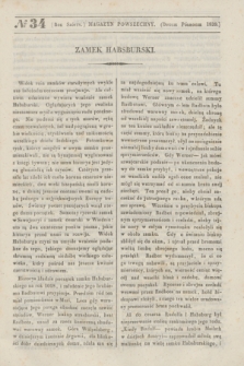 Magazyn Powszechny. R.6, [Poczet Nowy 3], № 34 (drugie półrocze 1839)