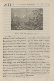 Magazyn Powszechny. R.6, [Poczet Nowy 3], № 44 (drugie półrocze 1839)