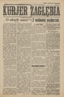 Kurjer Zagłębia. R.10, nr 84 (14 kwietnia 1915)