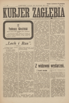 Kurjer Zagłębia. R.10, nr 88 (18 kwietnia 1915)