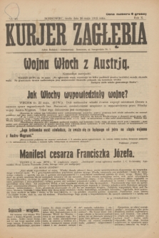 Kurjer Zagłębia. R.10, nr 117 (26 maja 1915)