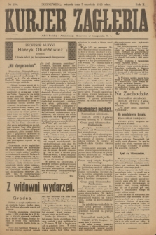 Kurjer Zagłębia. R.10, nr 204 (7 września 1915)