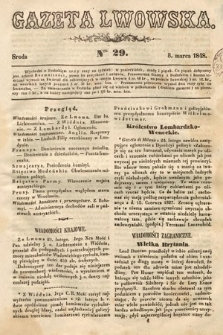 Gazeta Lwowska. 1848, nr 29