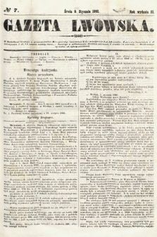 Gazeta Lwowska. 1861, nr 7
