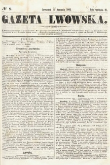 Gazeta Lwowska. 1861, nr 8