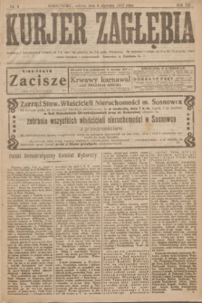 Kurjer Zagłębia. R.12, nr 4 (6 stycznia 1917)