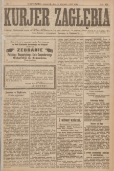Kurjer Zagłębia. R.12, nr 7 (11 stycznia 1917)