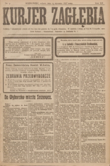 Kurjer Zagłębia. R.12, nr 9 (13 stycznia 1917)