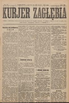 Kurjer Zagłębia. R.12, nr 19 (25 stycznia 1917)