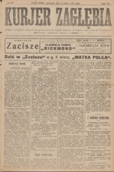 Kurjer Zagłębia. R.12, nr 27 (4 lutego 1917)