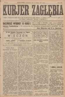 Kurjer Zagłębia. R.12, nr 33 (11 lutego 1917)