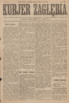 Kurjer Zagłębia. R.12, nr 45 (25 lutego 1917)