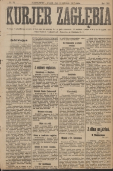 Kurjer Zagłębia. R.12, nr 76 (3 kwietnia 1917)
