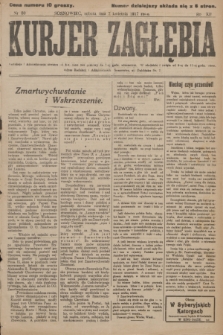 Kurjer Zagłębia. R.12, nr 80 (7 kwietnia 1917)