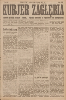 Kurjer Zagłębia : dziennik społeczny, polityczny i literacki. R.12, nr 102 (5 maja 1917)