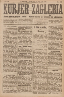 Kurjer Zagłębia : dziennik społeczny, polityczny i literacki. R.12, nr 109 (15 maja 1917)