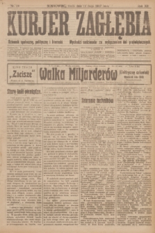 Kurjer Zagłębia : dziennik społeczny, polityczny i literacki. R.12, nr 110 (16 maja 1917)