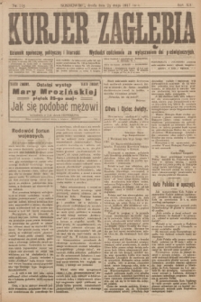 Kurjer Zagłębia : dziennik społeczny, polityczny i literacki. R.12, nr 115 (23 maja 1917)