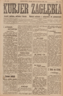 Kurjer Zagłębia : dziennik społeczny, polityczny i literacki. R.12, nr 136 (19 czerwca 1917)