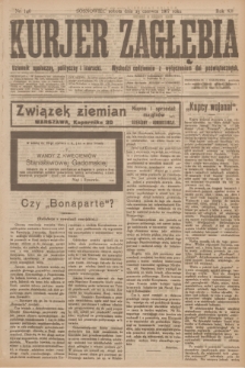 Kurjer Zagłębia : dziennik społeczny, polityczny i literacki. R.12, nr 140 (23 czerwca 1917)