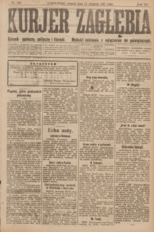 Kurjer Zagłębia : dziennik społeczny, polityczny i literacki. R.12, nr 188 (21 sierpnia 1917)