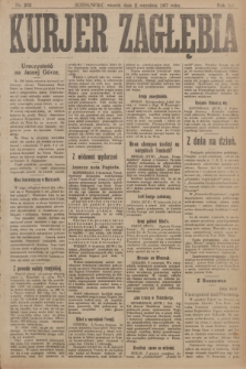 Kurjer Zagłębia : dziennik społeczny, polityczny i literacki. R.12, nr 205 (11 września 1917)