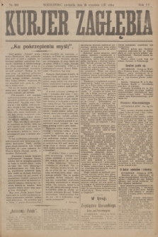 Kurjer Zagłębia : dziennik społeczny, polityczny i literacki. R.12, nr 210 (16 września 1917)