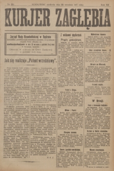 Kurjer Zagłębia : dziennik społeczny, polityczny i literacki. R.12, nr 216 (23 września 1917)