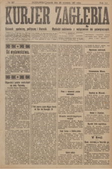 Kurjer Zagłębia : dziennik społeczny, polityczny i literacki. R.12, nr 217 (25 września 1917)