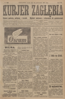 Kurjer Zagłębia : dziennik społeczny, polityczny i literacki. R.12, nr 226 (10 października 1917)