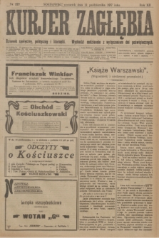 Kurjer Zagłębia : dziennik społeczny, polityczny i literacki. R.12, nr 227 (11 października 1917)