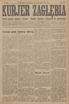 Kurjer Zagłębia : dziennik społeczny, polityczny i literacki. R.12, nr 234 (19 października 1917)