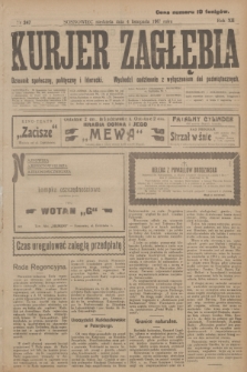 Kurjer Zagłębia : dziennik społeczny, polityczny i literacki. R.12, nr 247 (4 listopada 1917)