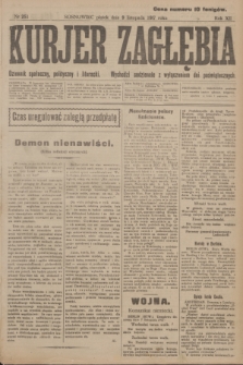Kurjer Zagłębia : dziennik społeczny, polityczny i literacki. R.12, nr 251 (9 listopada 1917)