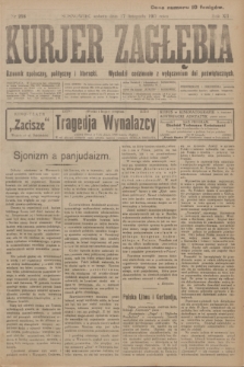 Kurjer Zagłębia : dziennik społeczny, polityczny i literacki. R.12, nr 258 (17 listopada 1917)