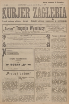 Kurjer Zagłębia : dziennik społeczny, polityczny i literacki. R.12, nr 259 (18 listopada 1917)