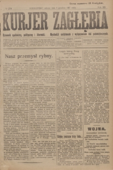 Kurjer Zagłębia : dziennik społeczny, polityczny i literacki. R.12, nr 270 (1 grudnia 1917)