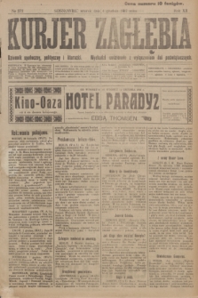 Kurjer Zagłębia : dziennik społeczny, polityczny i literacki. R.12, nr 272 (4 grudnia 1917)